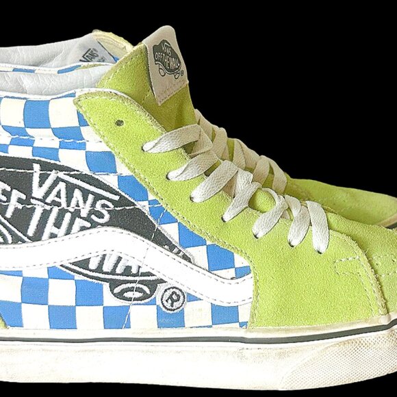 Vans Sk8-Hi OTW Skateboard Shoes Mens 6 Bright Green - Picture 2 of 7